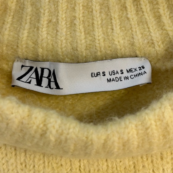 ZARA | Women’s Yellow Sweater (sizeS) - Picture 2 of 7